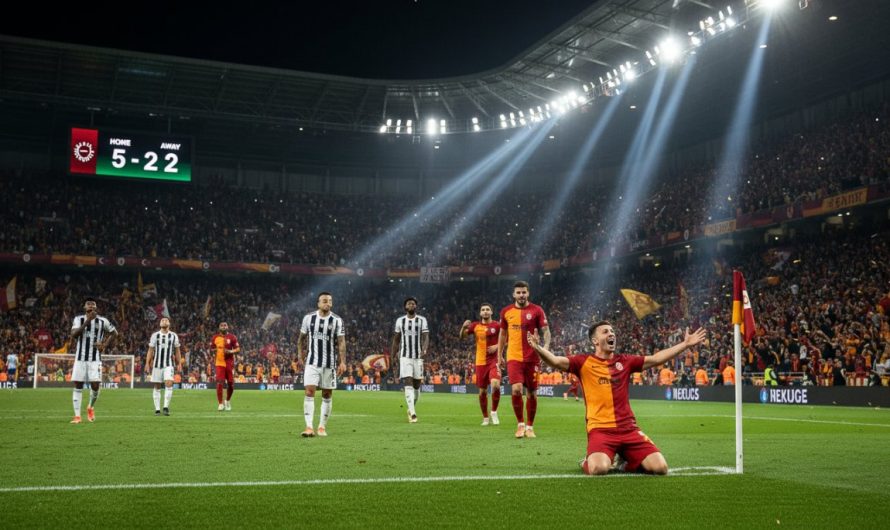 Galatasaray’ın Avrupa Sahnesinde Tarihi Başarısı: Juventus Karşısında 5-2 Galibiyeti