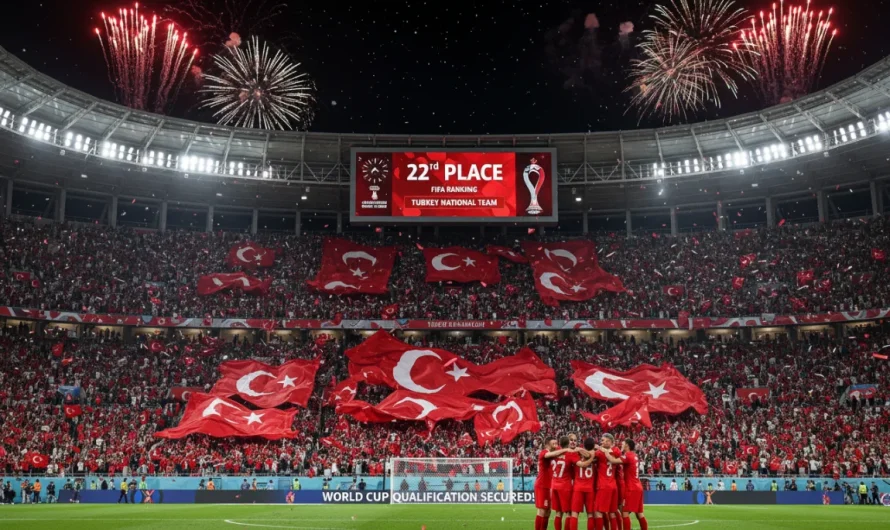 Türkiye Futbolunda Yükseliş Devri: FIFA Listesinde Dev Adım