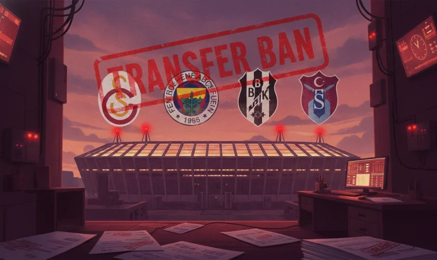 FIFA’dan Türk Kulüplerine Şok: Dört Takıma Üç Dönem Men Cezası