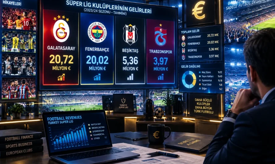 Avrupa Sahasında Kazanç Tablosu: Türk Kulüplerinin UEFA Gelirleri