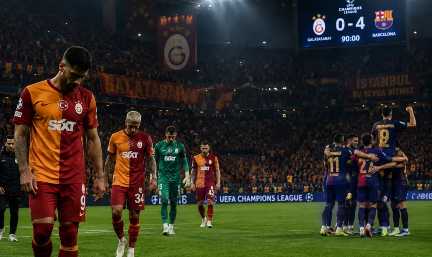 Galatasaray ve Barcelona Arasındaki Sıklet Farkı: Maç Analizi
