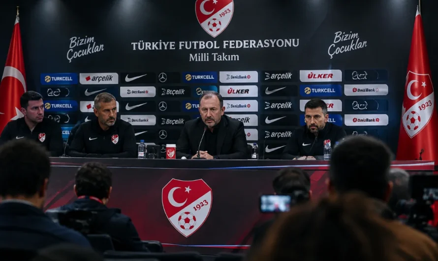 Sergen Yalçın Yönetimindeki Yeni Milli Takım Teknik Heyeti ve Görev Dağılımı